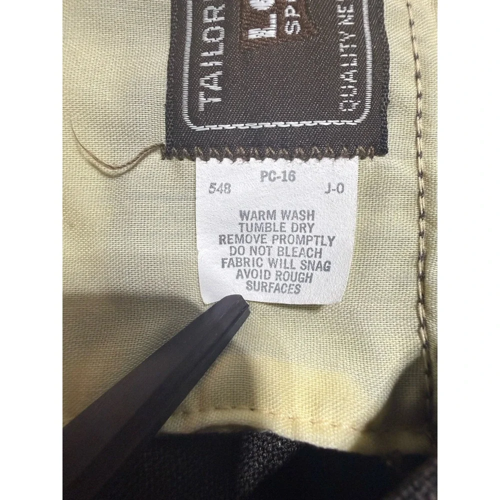 Vintage Levi's Action Suit 42R Brown 2 Piece Jacket Pants Single Vent USA